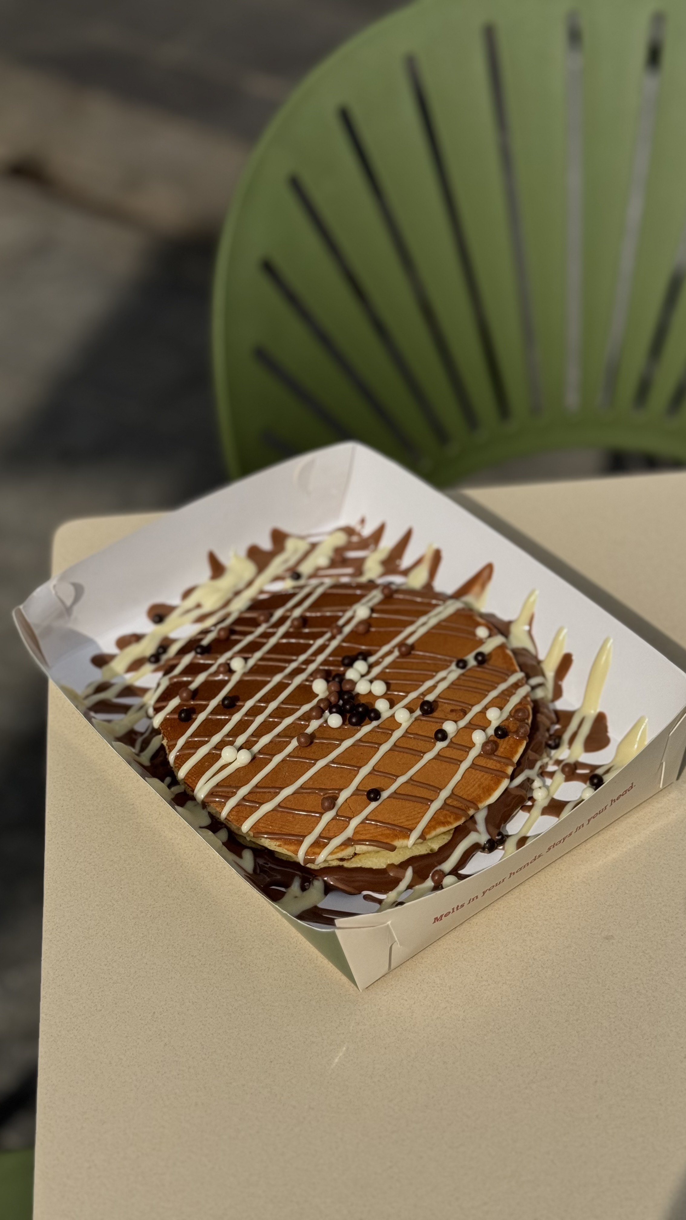 Image of Nutella Pancake – 2 pancakes, Nutella