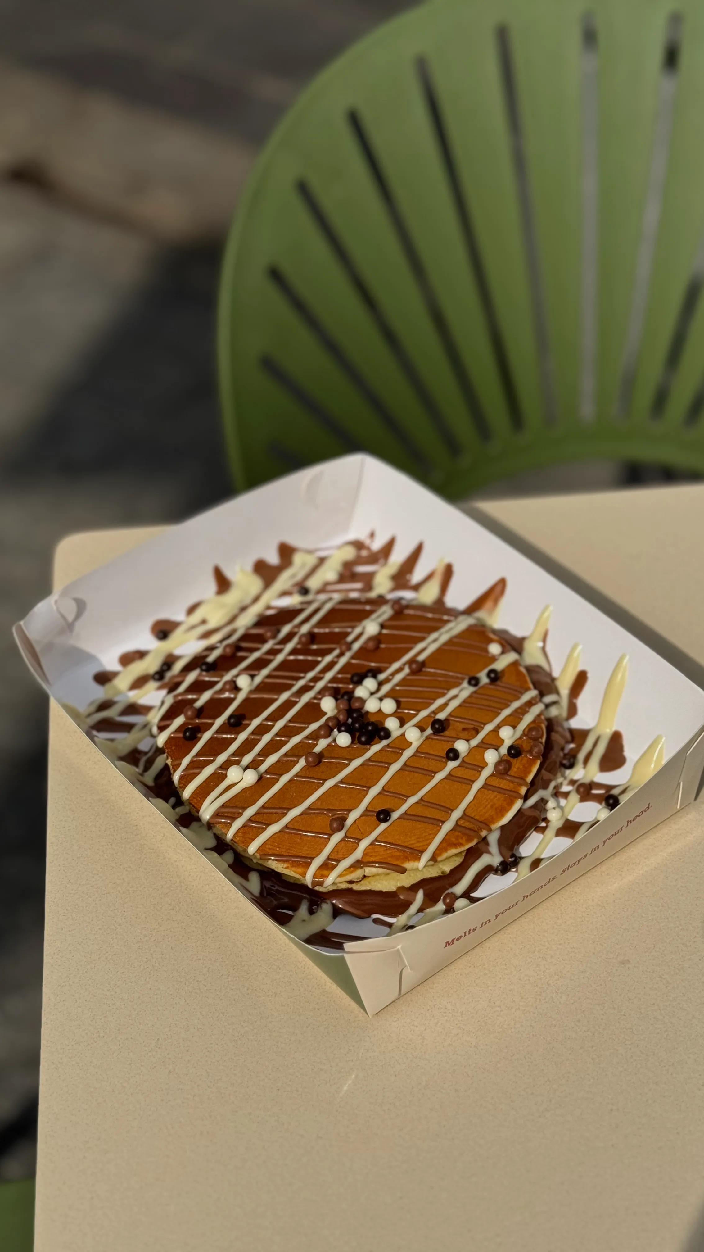 Image of Nutella Pancake – 2 pancakes, Nutella