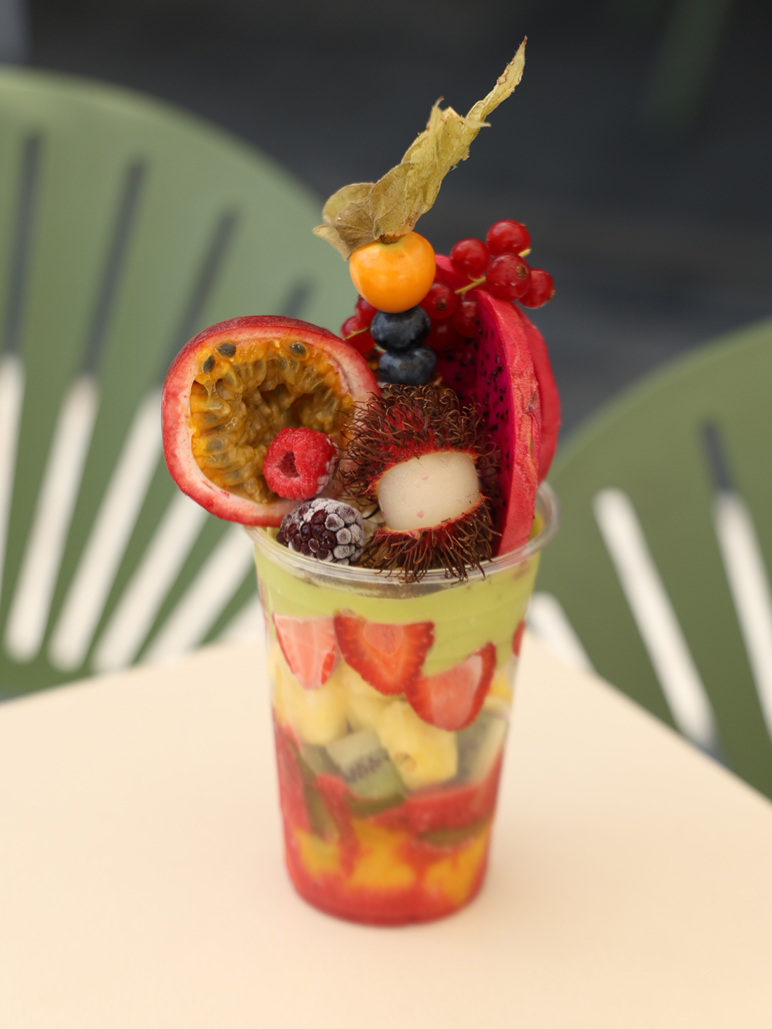 Image of Olympic  – Fresh avocado, Fresh Ashta, Topped with Exotic Fruits 