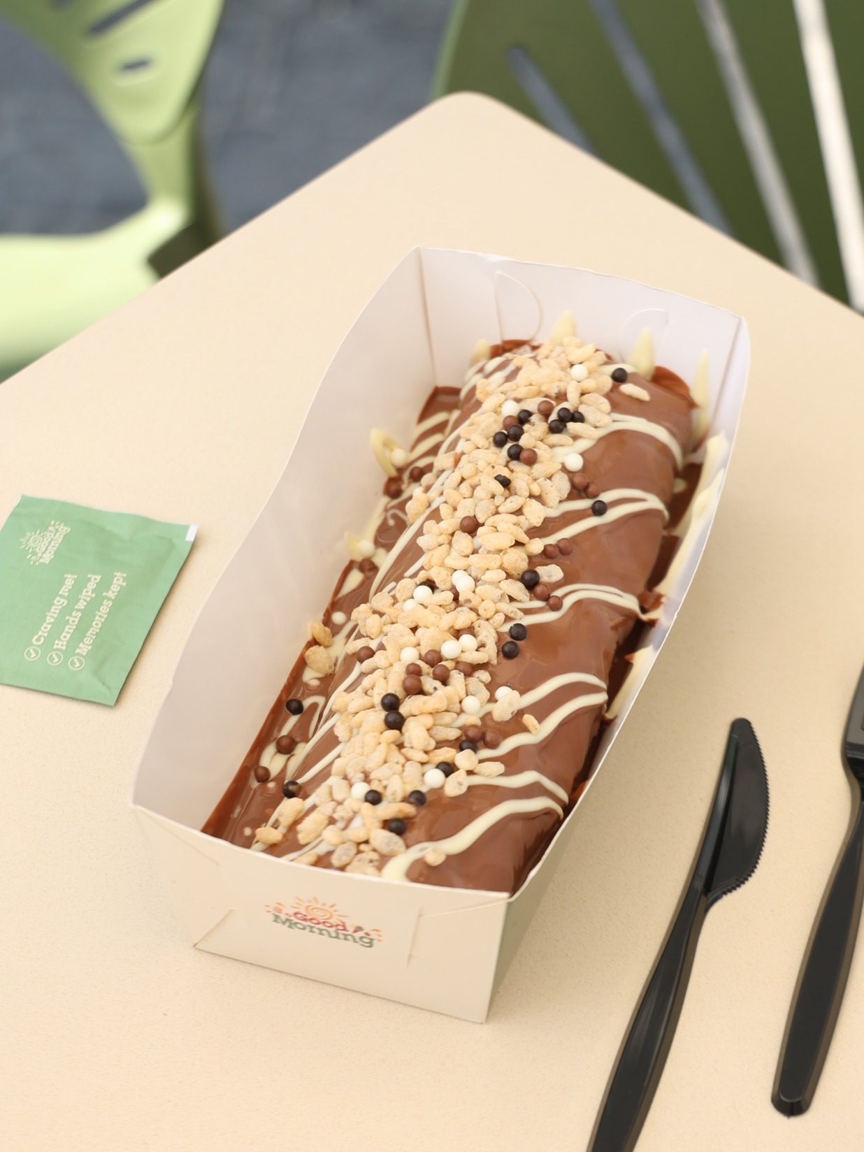 Image of Sweet Rocket  – Eclair, Brownies, Strawberries, Fresh Cream, Dipped Belgian Chocolate
